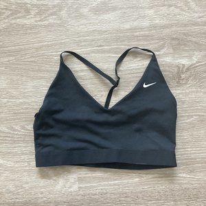 Black Nike Sports Bra Light Support
